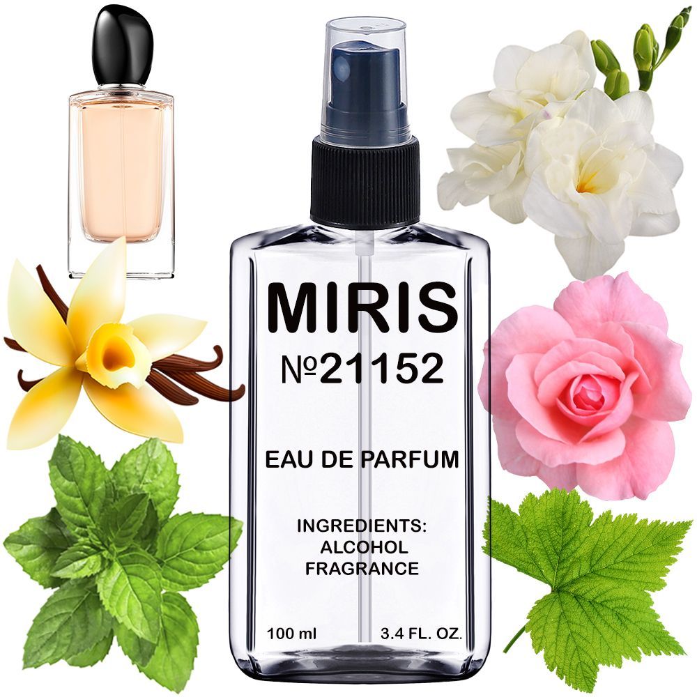 MIRIS No. 21152, Inspired by Arm Se, Long-Lasting Eau de Parfum for Women, Spray 3.4 Fl Oz / 100 ml