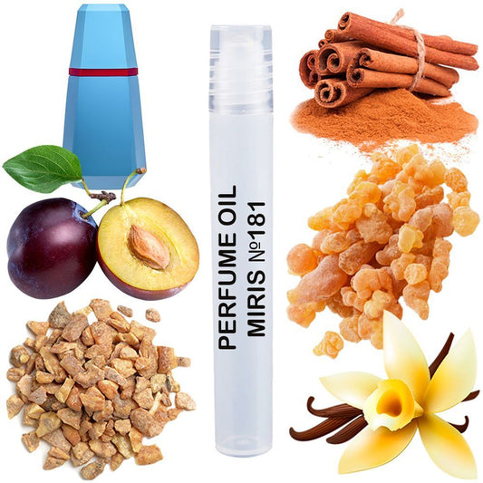 MIRIS No. 181, Inspired by Lou Lou, Long-Lasting Perfume Oil for Women Roll-On, Rollerball 0.34 Fl Oz / 10 ml