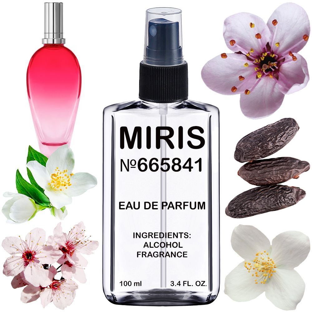 MIRIS No. 665841, Inspired by Cherry In Japan, Long-Lasting Eau de Parfum for Women, Spray 3.4 Fl Oz / 100 ml