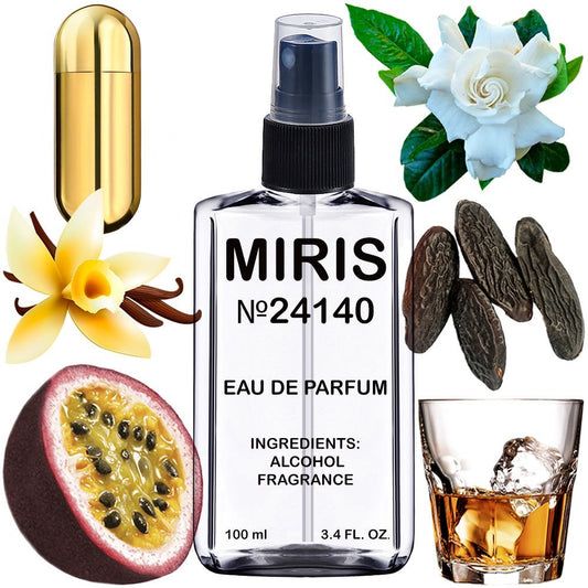 MIRIS No. 24140, Inspired by 212 Vip, Long-Lasting Eau de Parfum for Women, Spray 3.4 Fl Oz / 100 ml