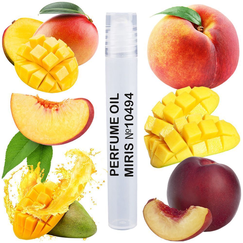 MIRIS No. 10494 Mango Peach, Long-Lasting Unisex Perfume Oil for Women & Men Roll-On, Rollerball 0.34 Fl Oz / 10 ml