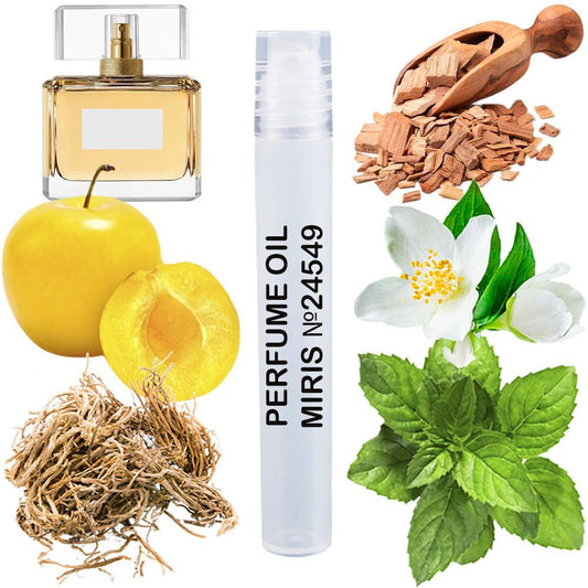 MIRIS No. 24549, Inspired by Dahlia Divin, Long-Lasting Perfume Oil for Women Roll-On, Rollerball 0.34 Fl Oz / 10 ml