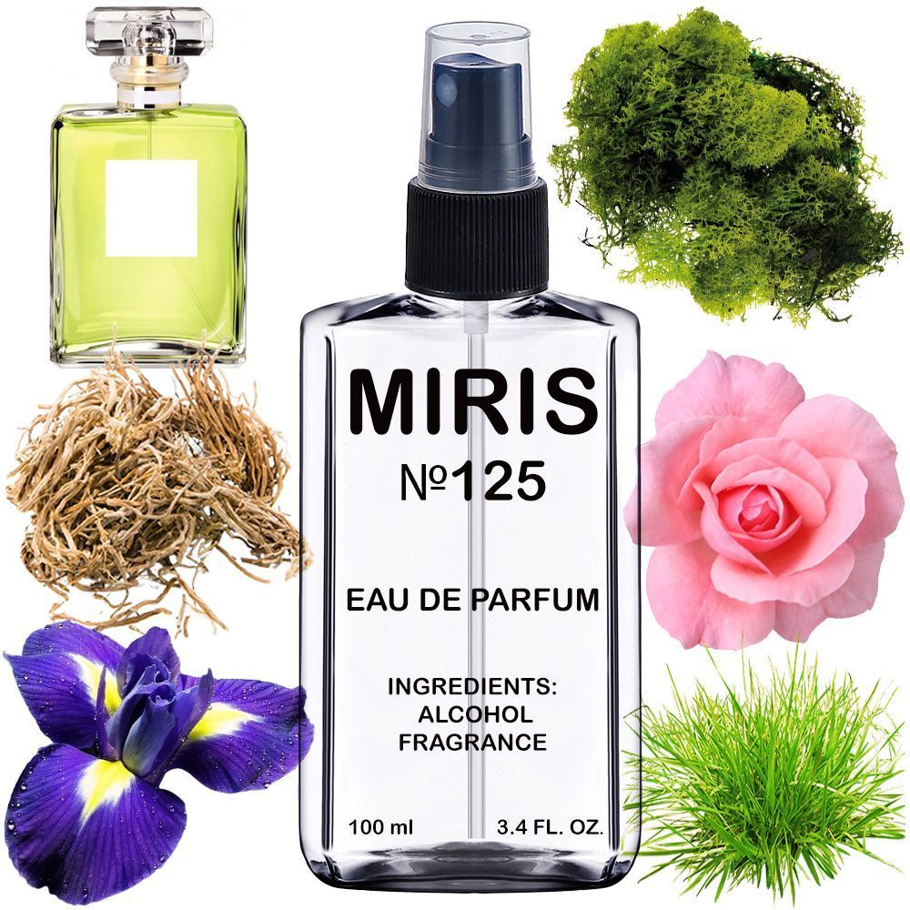 MIRIS No. 125, Inspired by Number 19, Long-Lasting Eau de Parfum for Women, Spray 3.4 Fl Oz / 100 ml