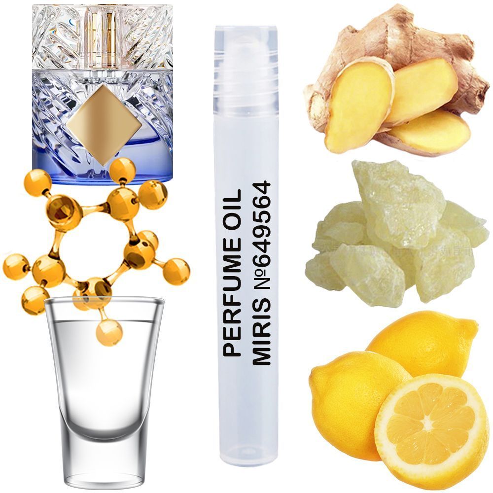 MIRIS No. 649564, Inspired by Blue Moon Ginger Dash, Long-Lasting Unisex Perfume Oil for Women & Men Roll-On, Rollerball 0.34 Fl Oz / 10 ml