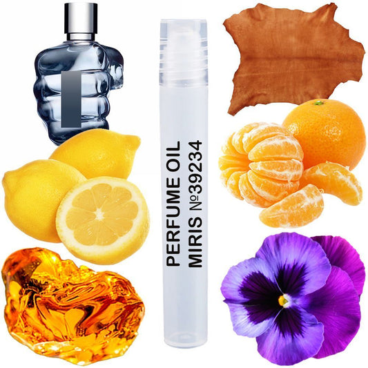MIRIS No. 39234, Inspired by Only The Brave, Long-Lasting Perfume Oil for Men Roll-On, Rollerball 0.34 Fl Oz / 10 ml