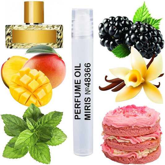 MIRIS No. 48366, Inspired by Mango Skin, Long-Lasting Unisex Perfume Oil for Women & Men Roll-On, Rollerball 0.34 Fl Oz / 10 ml