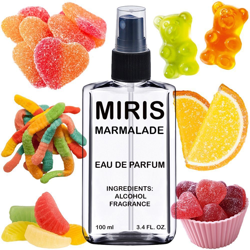 MIRIS Marmalade Unisex For Women and Men Eau de Parfum | 3.4 Fl Oz / 100 ml