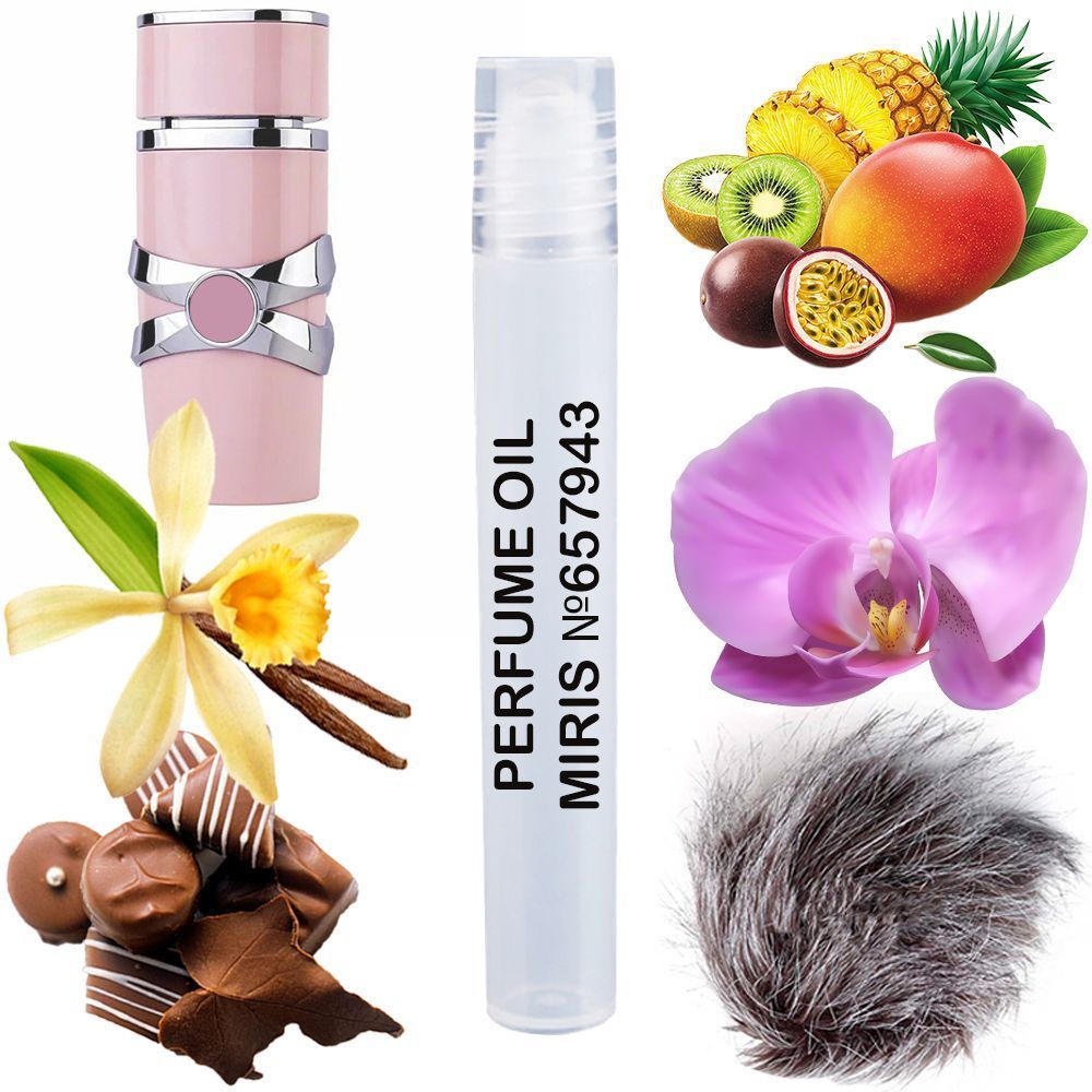 MIRIS No. 657943, Inspired by Yara, Long-Lasting Perfume Oil for Women Roll-On, Rollerball 0.34 Fl Oz / 10 ml