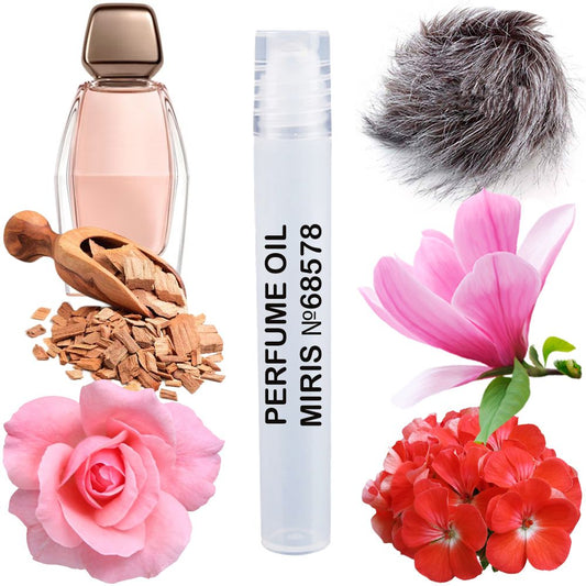 MIRIS No. 68578, Inspired by All Of Me, Long-Lasting Perfume Oil for Women Roll-On, Rollerball 0.34 Fl Oz / 10 ml