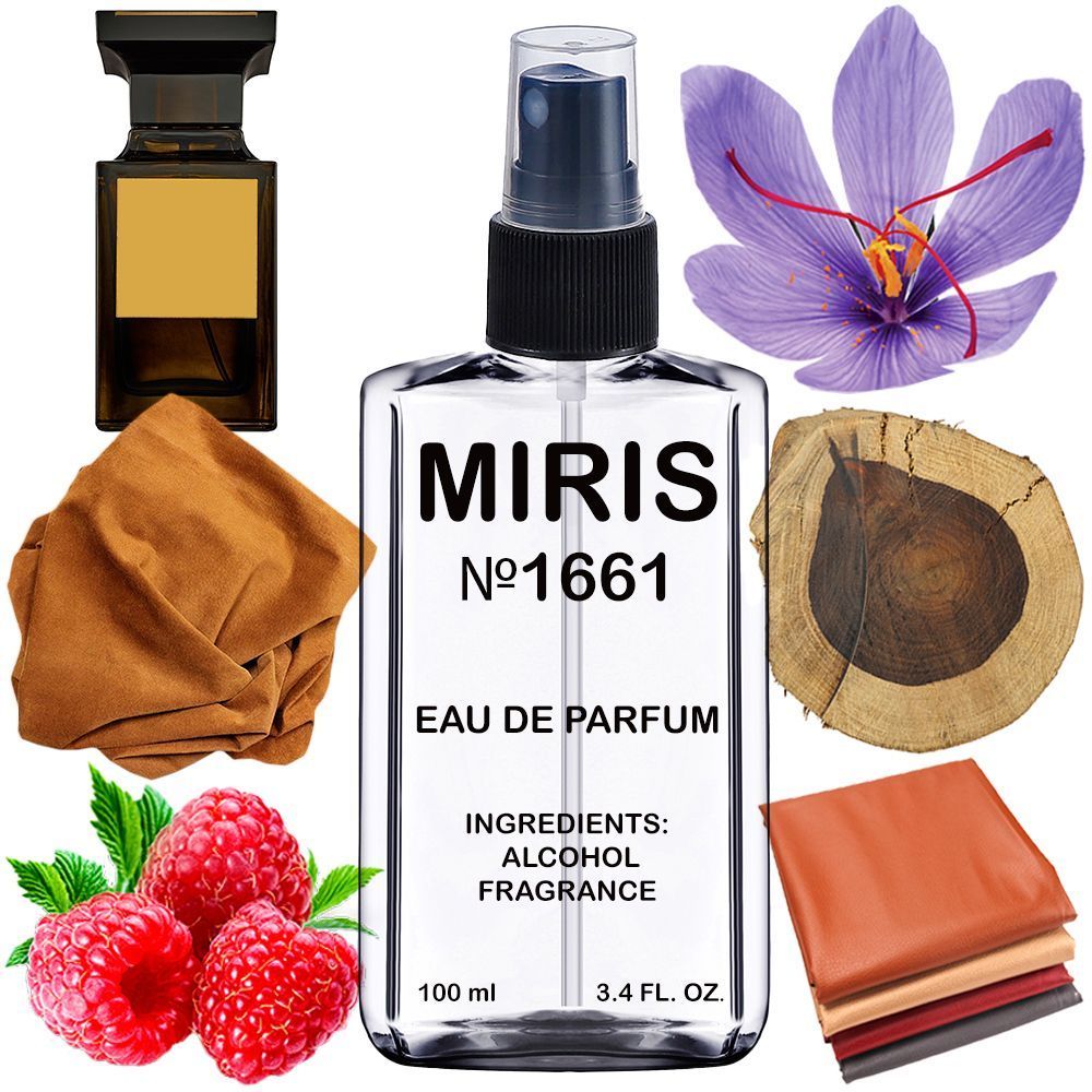 MIRIS No.1661 | Impression of Tuscan Leather | Unisex For Women and Men Eau de Parfum | 3.4 Fl Oz / 100 ml