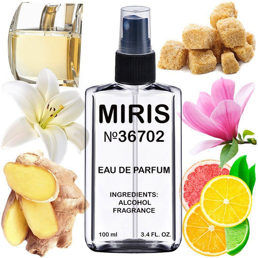 MIRIS No. 36702, Inspired by Max Ma, Long-Lasting Eau de Parfum for Women, Spray 3.4 Fl Oz / 100 ml