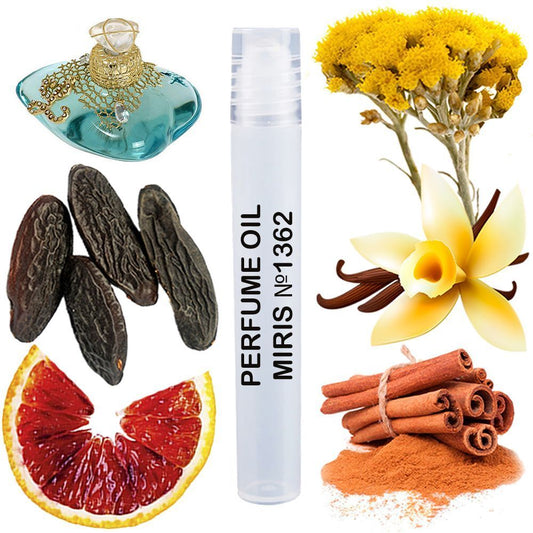 MIRIS No. 1362, Inspired by Lolita Lemp, Long-Lasting Perfume Oil for Women Roll-On, Rollerball 0.34 Fl Oz / 10 ml