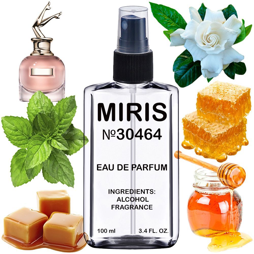 MIRIS No. 30464, Inspired by Scandal, Long-Lasting Eau de Parfum for Women, Spray 3.4 Fl Oz / 100 ml