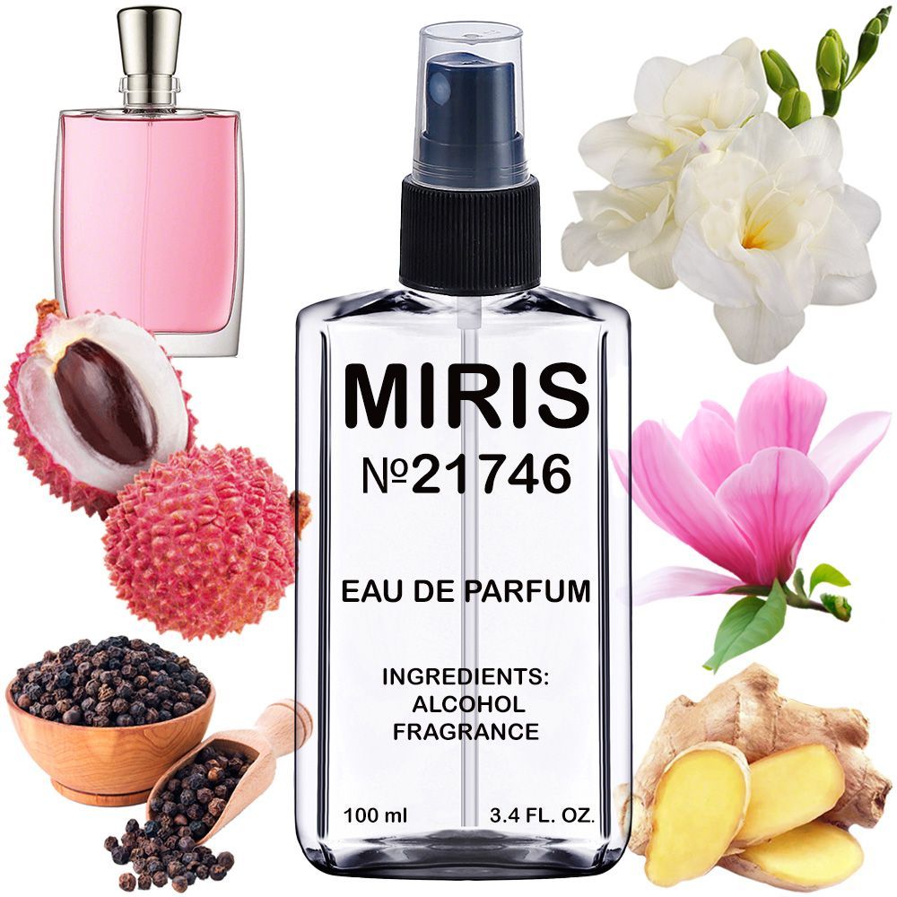 MIRIS No. 21746, Inspired by Miracle, Long-Lasting Eau de Parfum for Women, Spray 3.4 Fl Oz / 100 ml