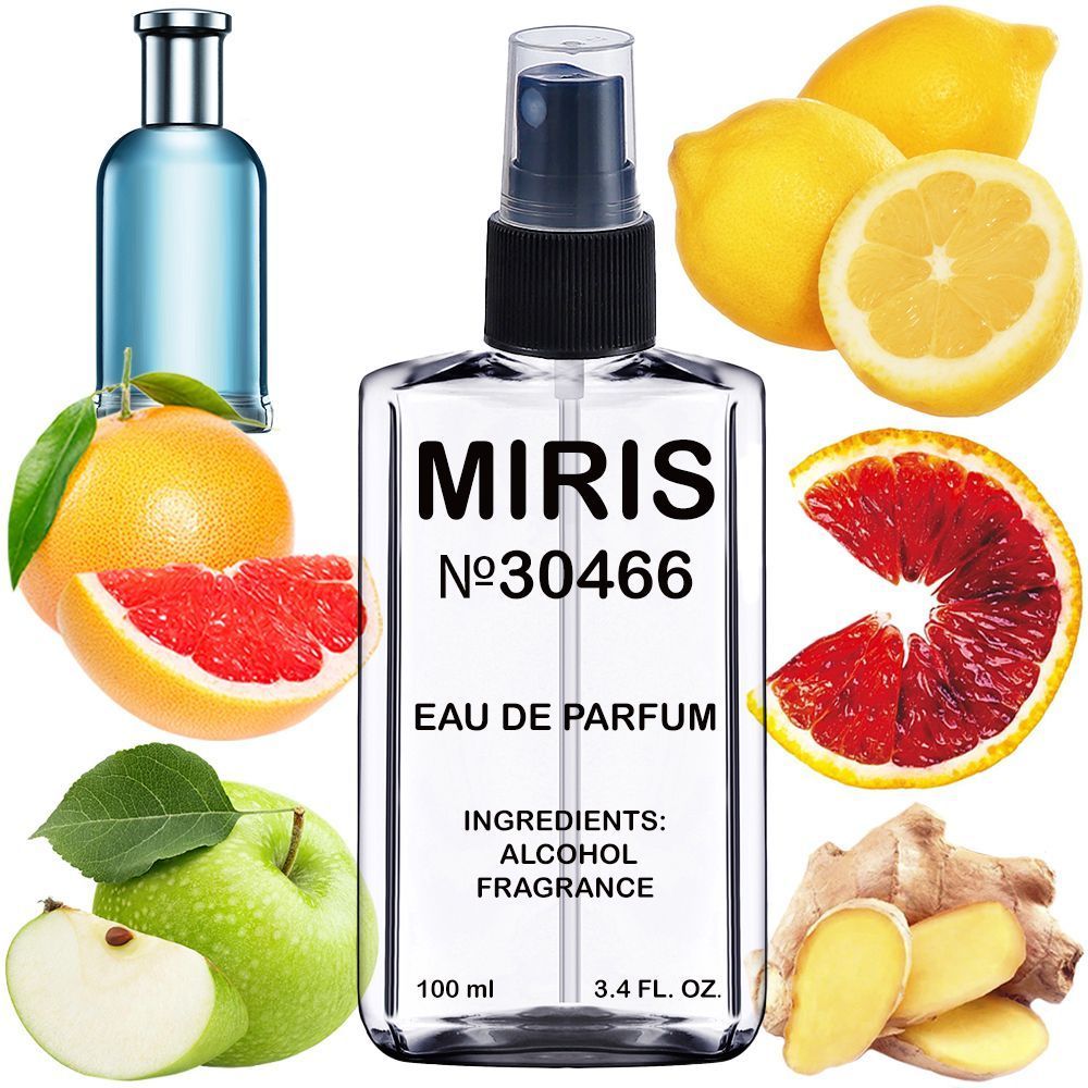 MIRIS No.30466 | Impression of Boss Bot. Tonic | Men Eau de Parfum | 3.4 Fl Oz / 100 ml