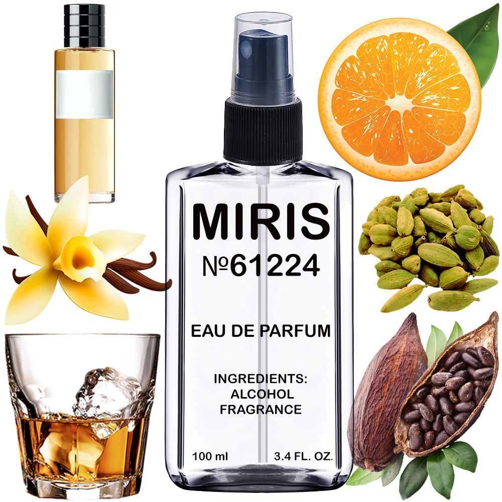 MIRIS No.61224 | Impression of Vanillaama | Unisex For Women and Men Eau de Parfum | 3.4 Fl Oz / 100 ml