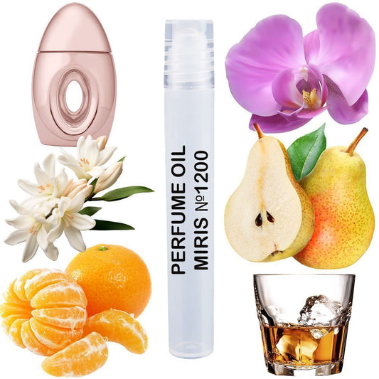 MIRIS No. 1200, Inspired by Pure Aphrodisiaque, Long-Lasting Perfume Oil for Women Roll-On, Rollerball 0.34 Fl Oz / 10 ml