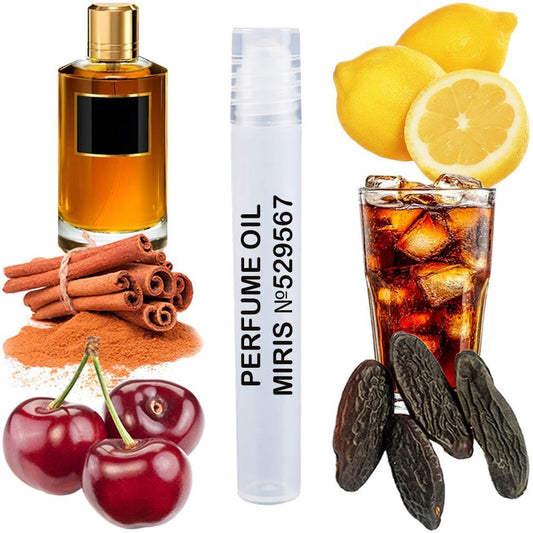 MIRIS No. 529567, Inspired by Tonka Cola, Long-Lasting Unisex Perfume Oil for Women & Men Roll-On, Rollerball 0.34 Fl Oz / 10 ml