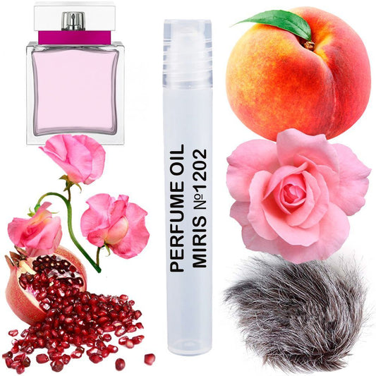MIRIS No. 1202, Inspired by So Essential, Long-Lasting Perfume Oil for Women Roll-On, Rollerball 0.34 Fl Oz / 10 ml