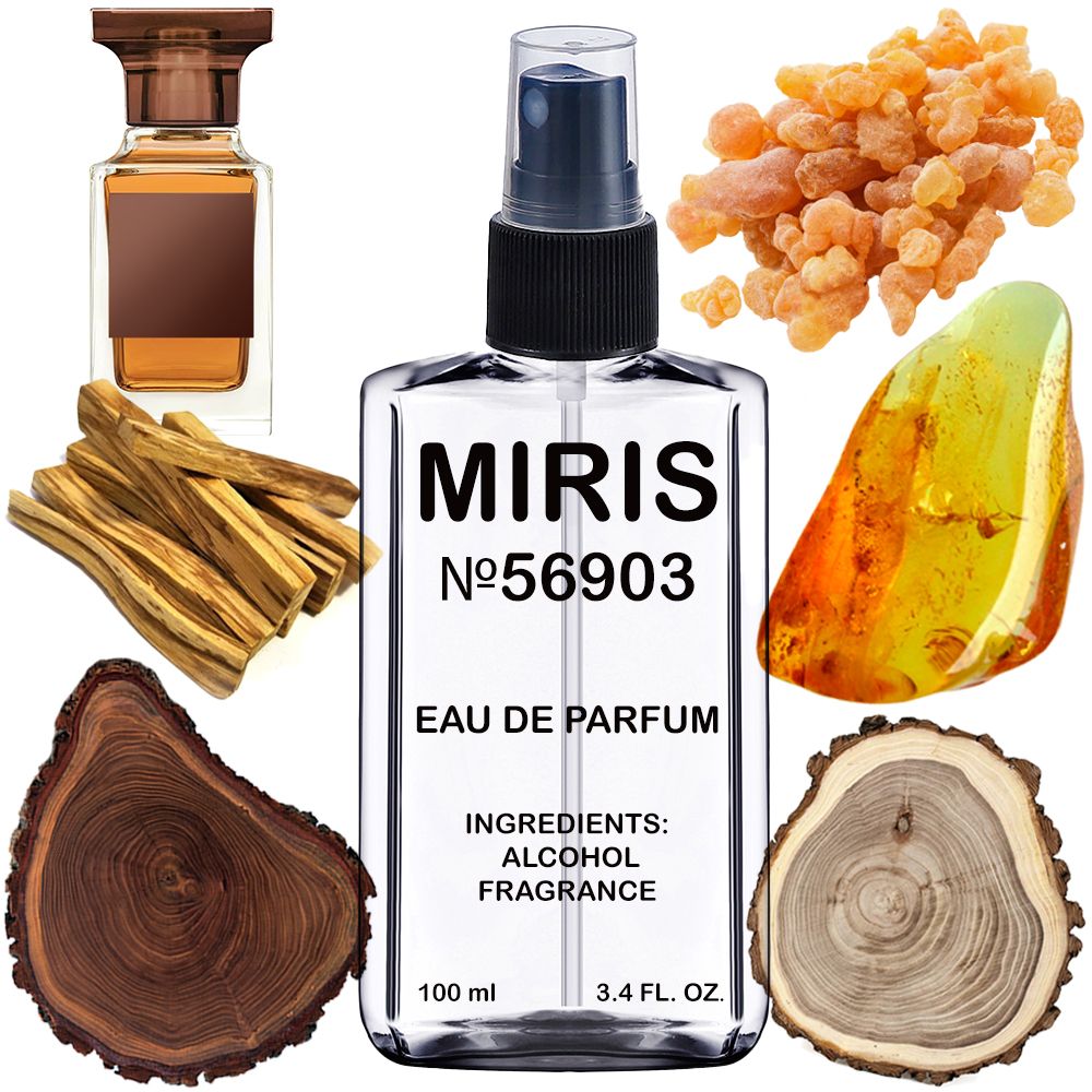 MIRIS No.56903 | Impression of Ebene Fume | Unisex For Women and Men Eau de Parfum | 3.4 Fl Oz / 100 ml