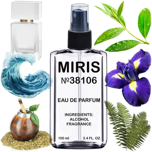 MIRIS No. 38106, Inspired by Whi Tea, Long-Lasting Eau de Parfum for Women, Spray 3.4 Fl Oz / 100 ml