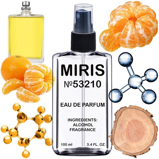 MIRIS No.53210 | Impression of Mol. 01 + Mandarin | Unisex For Women and Men Eau de Parfum | 3.4 Fl Oz / 100 ml