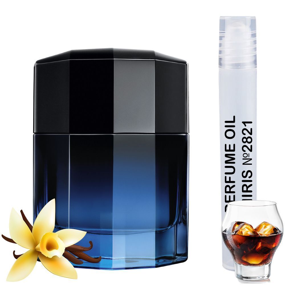 MIRIS Perfume Oil No.2821 | Impression of Pure XS | Men | Roll-On Alcohol Free | 0.34 Fl Oz / 10 ml
