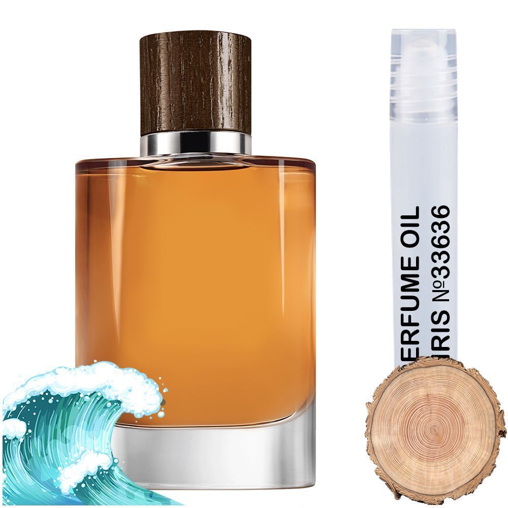 MIRIS Perfume Oil No.33636 | Impression of Acqua di Gio Absolu | Women | Roll-On Alcohol Free | 0.34 Fl Oz / 10 ml