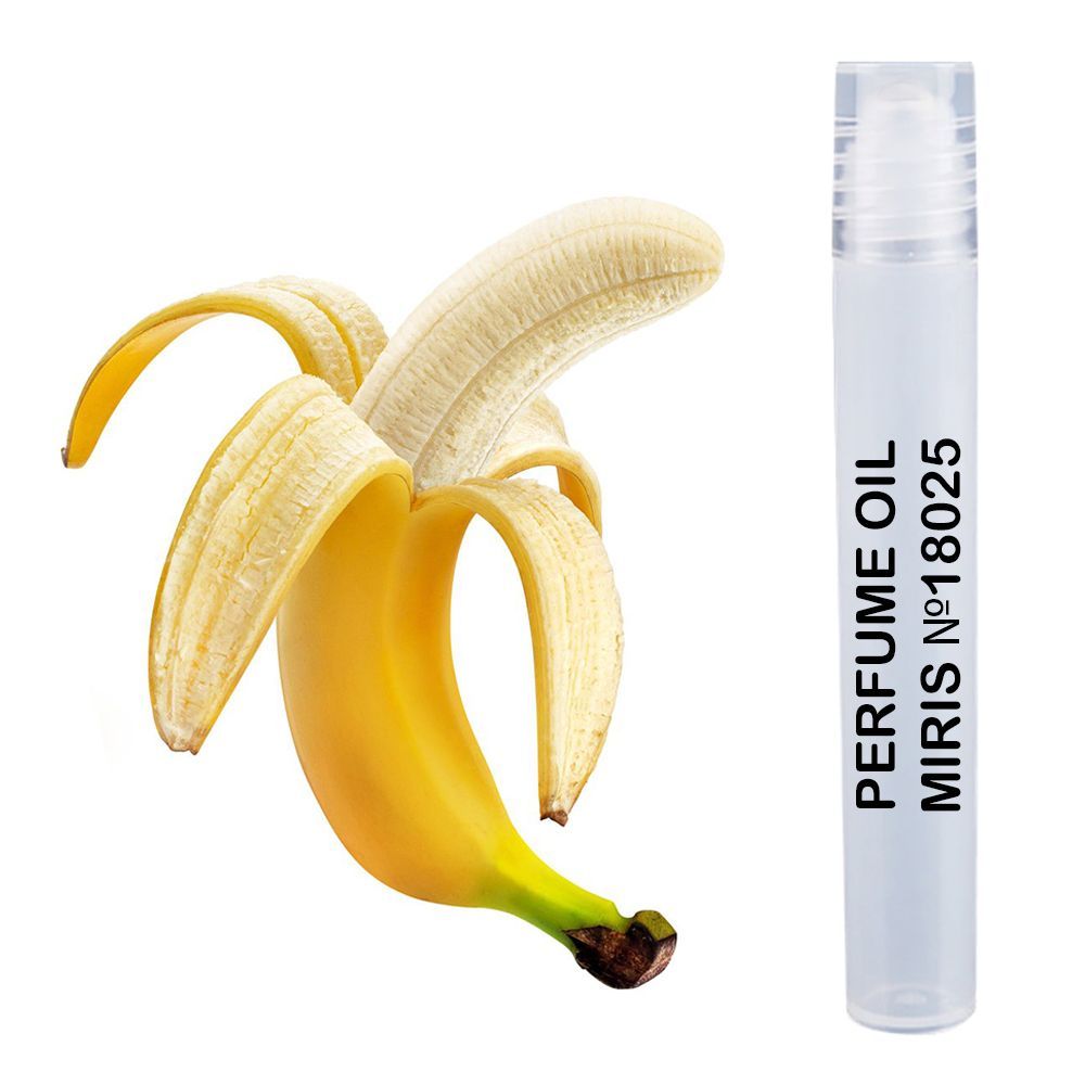 MIRIS Perfume Oil No.18025 Banane Unisex For Women and Men | Roll-On Alcohol Free | 0.34 Fl Oz / 10 ml