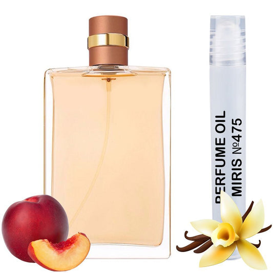 MIRIS Perfume Oil No.475 | Impression of Allure Eau De Parfum | Women | Roll-On Alcohol Free | 0.34 Fl Oz / 10 ml