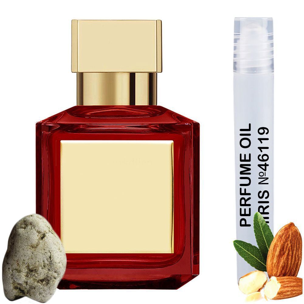 MIRIS Perfume Oil No.46119 | Impression of Baccarat Rouge 540 Extrait de Parfum | Unisex For Women and Men | Roll-On Alcohol Free | 0.34 Fl Oz / 10 ml