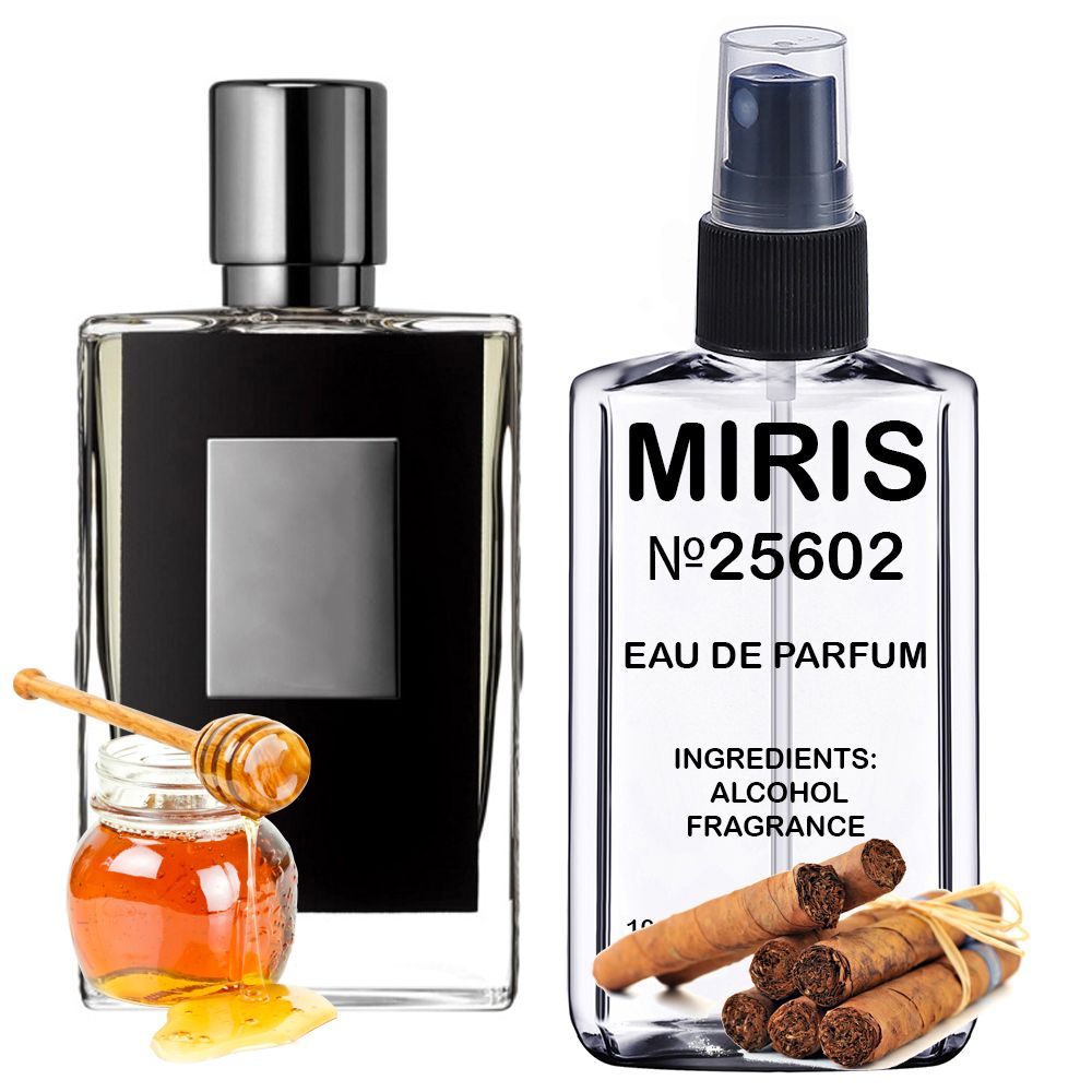 MIRIS No.25602 | Impression of Back to Black | Unisex For Women and Men Eau de Parfum | 3.4 Fl Oz / 100 ml
