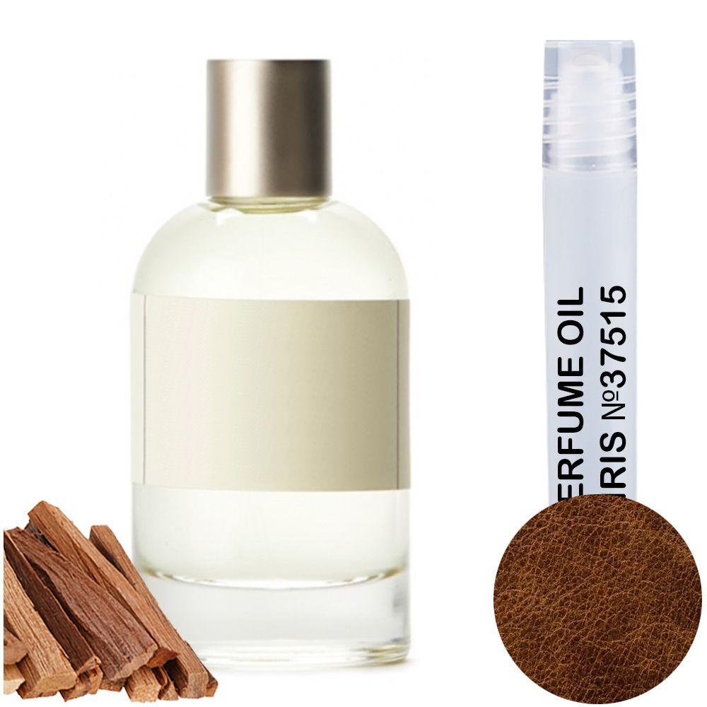 MIRIS Perfume Oil No.37515 | Impression of Santal | Unisex For Women and Men | Roll-On Alcohol Free | 0.34 Fl Oz / 10 ml