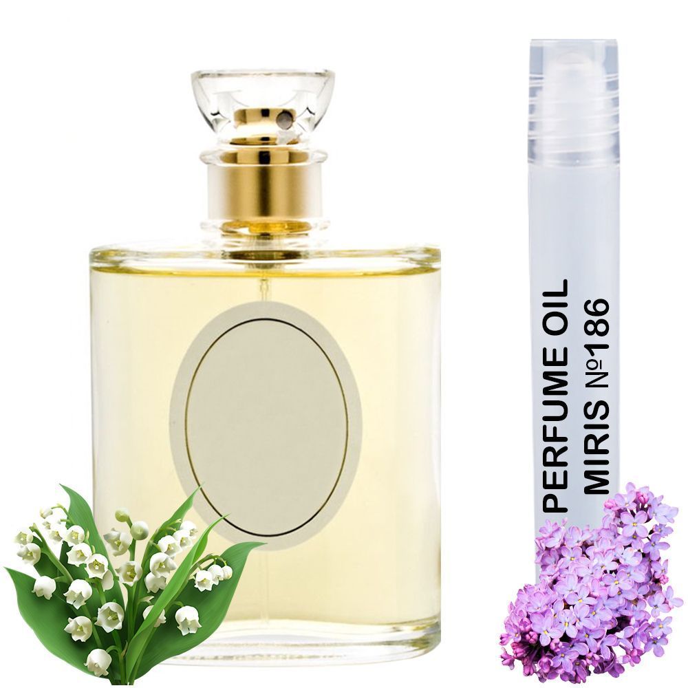 MIRIS Perfume Oil No.186 | Impression of Diorissimo | Women | Roll-On Alcohol Free | 0.34 Fl Oz / 10 ml