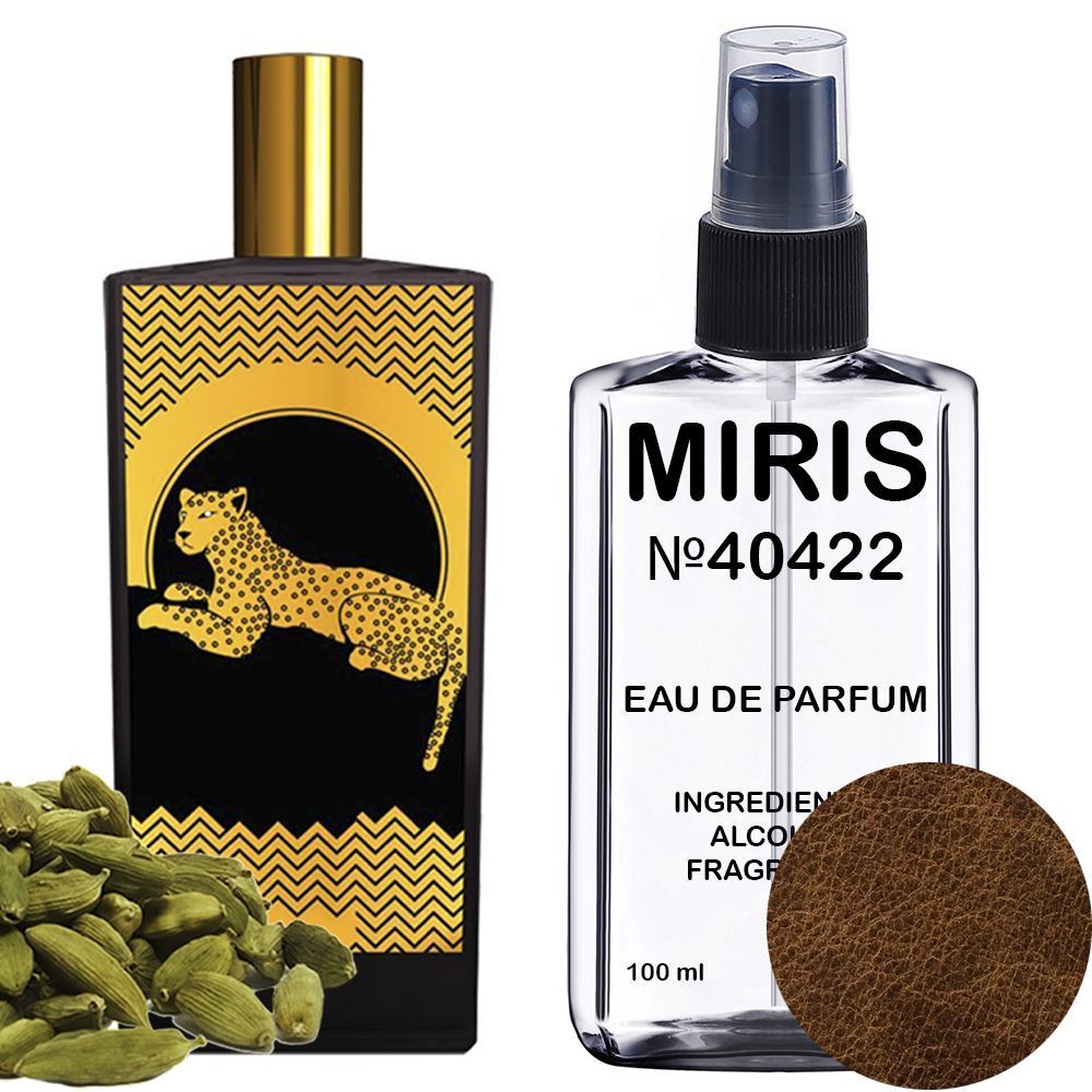 MIRIS No.40422 | Impression of African Leather | Unisex For Women and Men Eau de Parfum | 3.4 Fl Oz / 100 ml