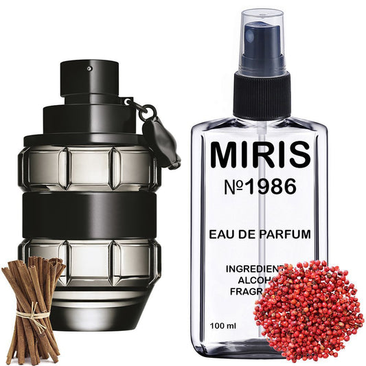 MIRIS No.1986 | Impression of Spicebomb | Men Eau de Parfum | 3.4 Fl Oz / 100 ml