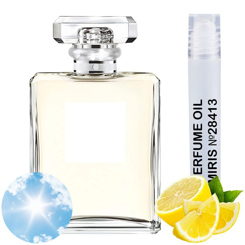 MIRIS Perfume Oil No.28413 | Impression of Number 5 L'Eau | Women | Roll-On Alcohol Free | 0.34 Fl Oz / 10 ml