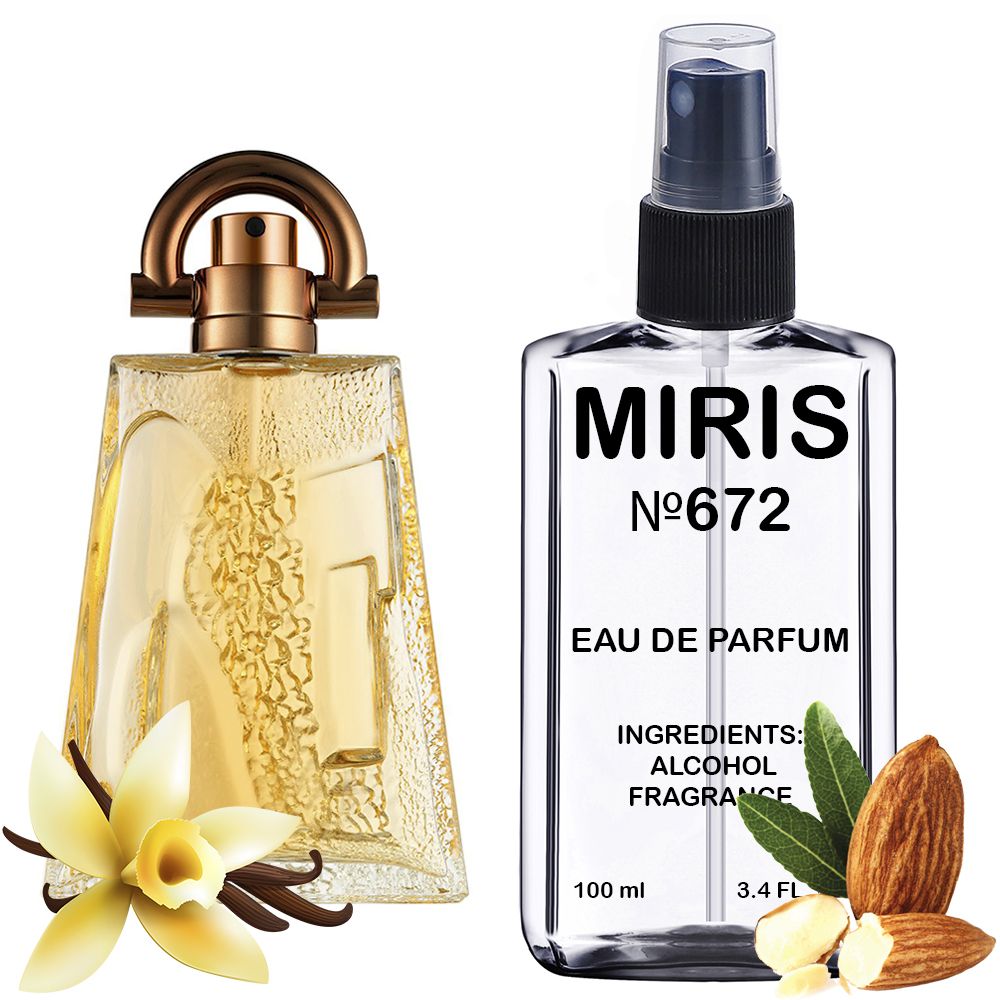 MIRIS No.672 | Impression of Pi | Men Eau de Parfum | 3.4 Fl Oz / 100 ml