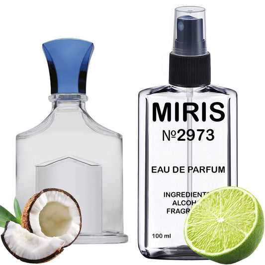 MIRIS No.2973 | Impression of Virgin Island Water | Unisex For Women and Men Eau de Parfum | 3.4 Fl Oz / 100 ml