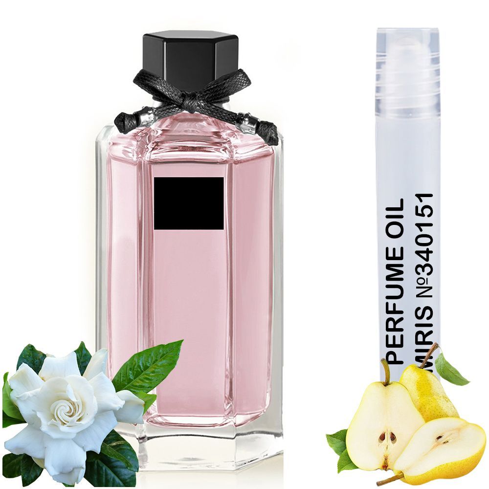 MIRIS Perfume Oil No.340151 | Impression of Flora Gorgeous Gardenia | Women | Roll-On Alcohol Free | 0.34 Fl Oz / 10 ml