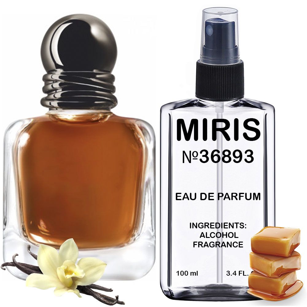 MIRIS No.36893 | Impression of Stronger With You Intensely | Men Eau de Parfum | 3.4 Fl Oz / 100 ml