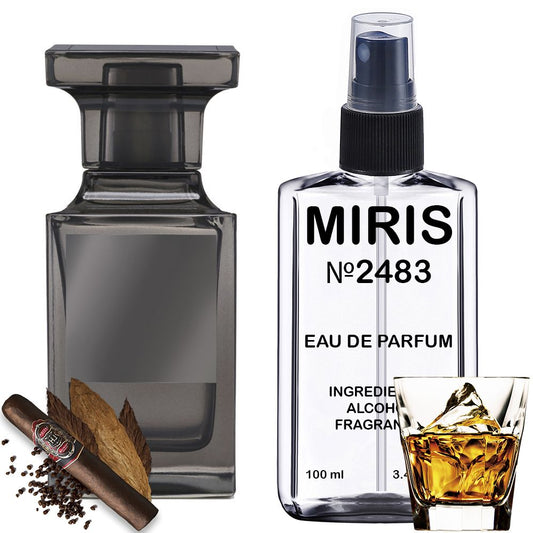 MIRIS No.2483 | Impression of Toba. Oud | Unisex For Women and Men Eau de Parfum | 3.4 Fl Oz / 100 ml