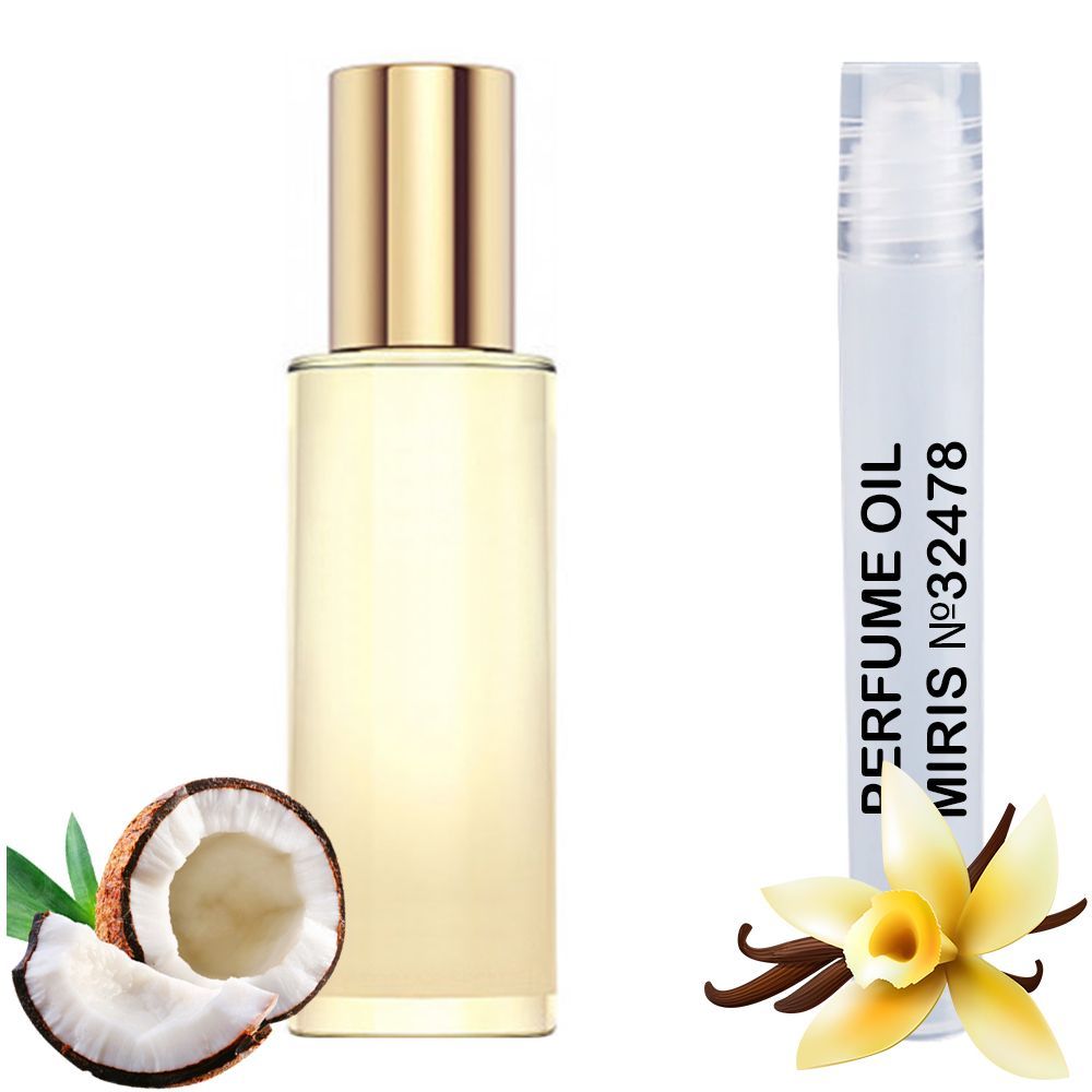 MIRIS Perfume Oil No.32478 | Impression of Coconut Passion | Women | Roll-On Alcohol Free | 0.34 Fl Oz / 10 ml
