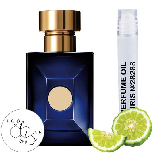 MIRIS Perfume Oil No.28283 | Impression of Dylan Blue | Men | Roll-On Alcohol Free | 0.34 Fl Oz / 10 ml