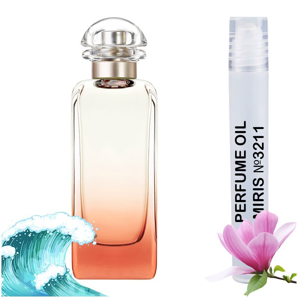 MIRIS Perfume Oil No.3211 | Impression of Un Jardin Sur La Lagune | Unisex For Women and Men | Roll-On Alcohol Free | 0.34 Fl Oz / 10 ml