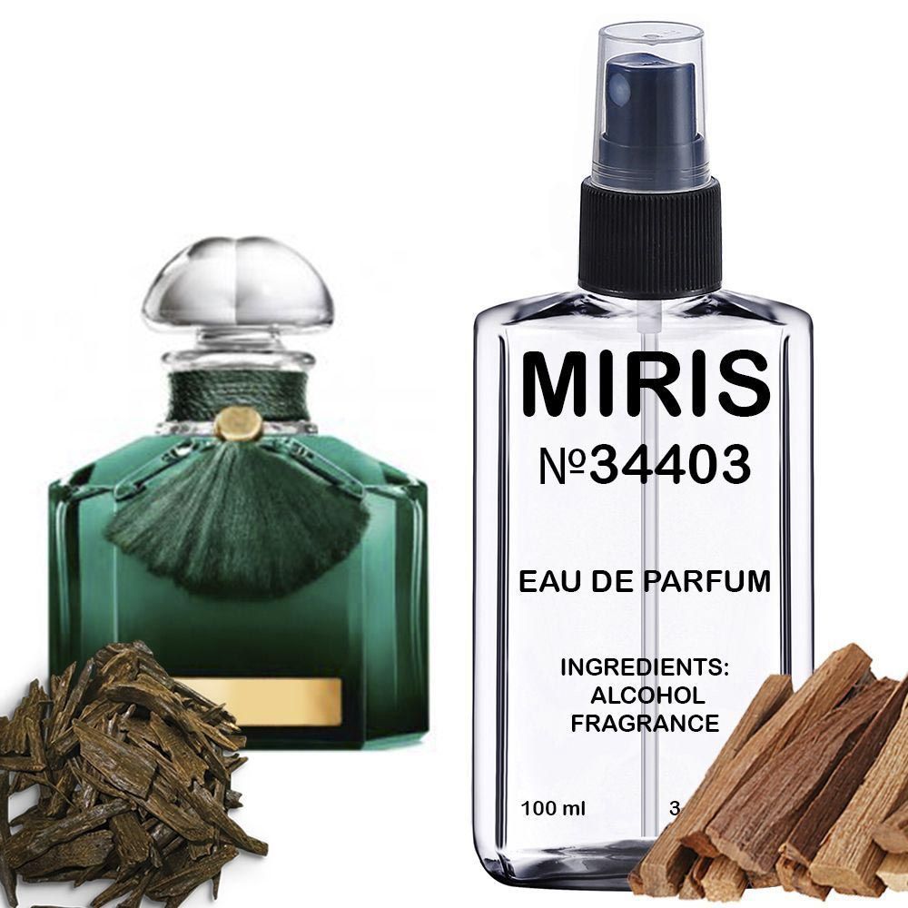 MIRIS No.34403 | Impression of Santal Royal | Unisex For Women and Men Eau de Parfum | 3.4 Fl Oz / 100 ml
