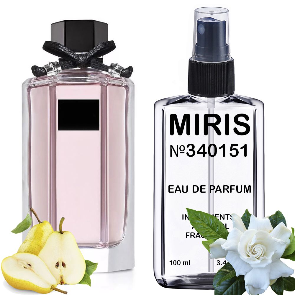 MIRIS No.340151 | Impression of Flora Gorgeous Gardenia | Women Eau de Parfum | 3.4 Fl Oz / 100 ml
