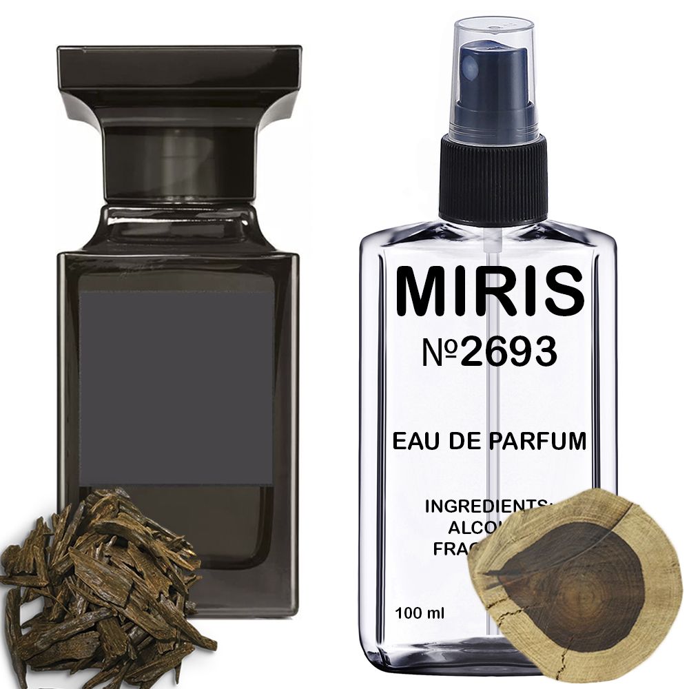 MIRIS No.2693 | Impression of Oud Wood | Unisex For Women and Men Eau de Parfum | 3.4 Fl Oz / 100 ml