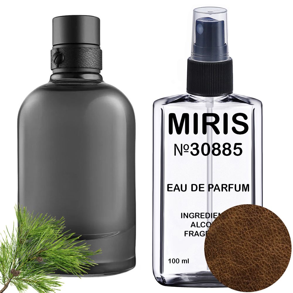 MIRIS No.30885 | Impression of B. V. Pour Homme | Men Eau de Parfum | 3.4 Fl Oz / 100 ml
