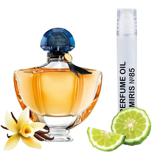 MIRIS Perfume Oil No.85 | Impression of Shalimar Eau de Parfum | Women | Roll-On Alcohol Free | 0.34 Fl Oz / 10 ml